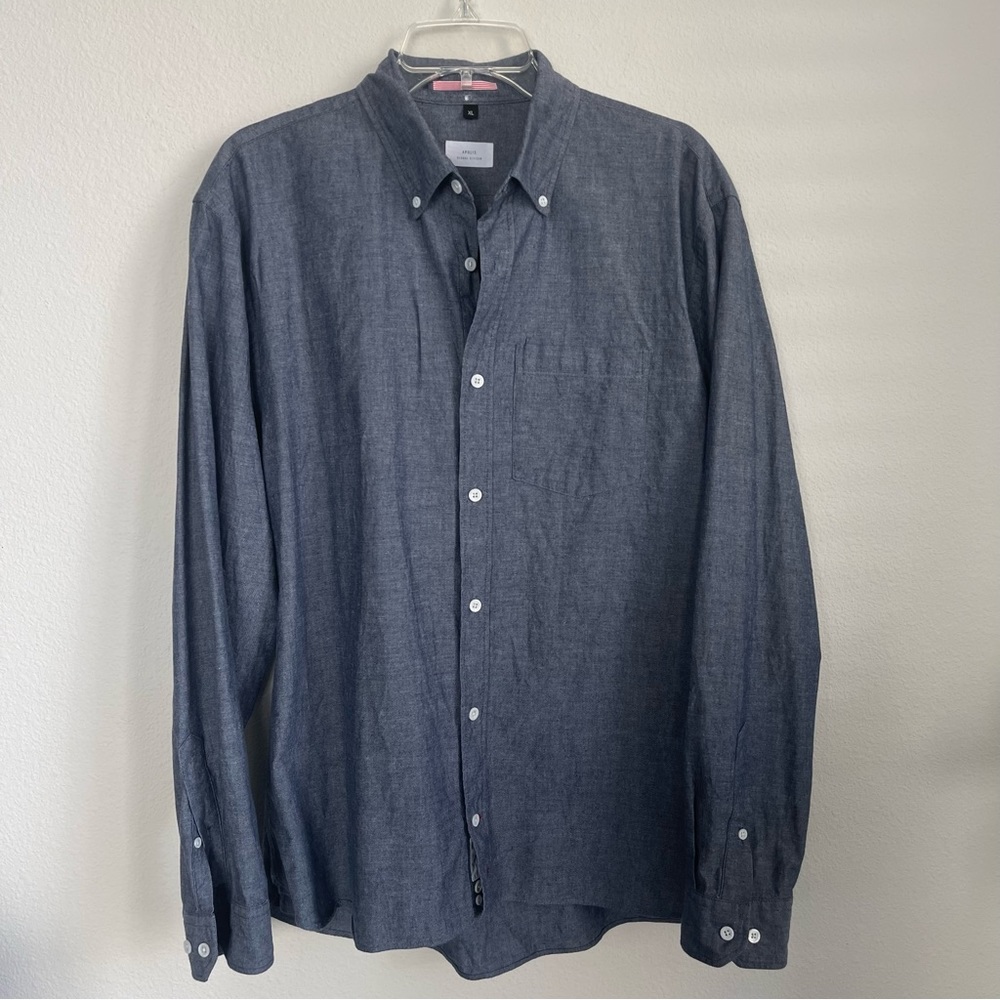 Apolis Global Citizen Button Down Long Sleeve Shi… - image 2